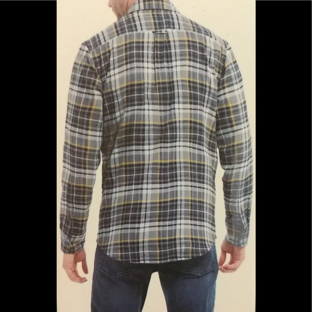 Woolrich Augusta Flannel Sz XXL Grey Sky - Picture 3 of 8